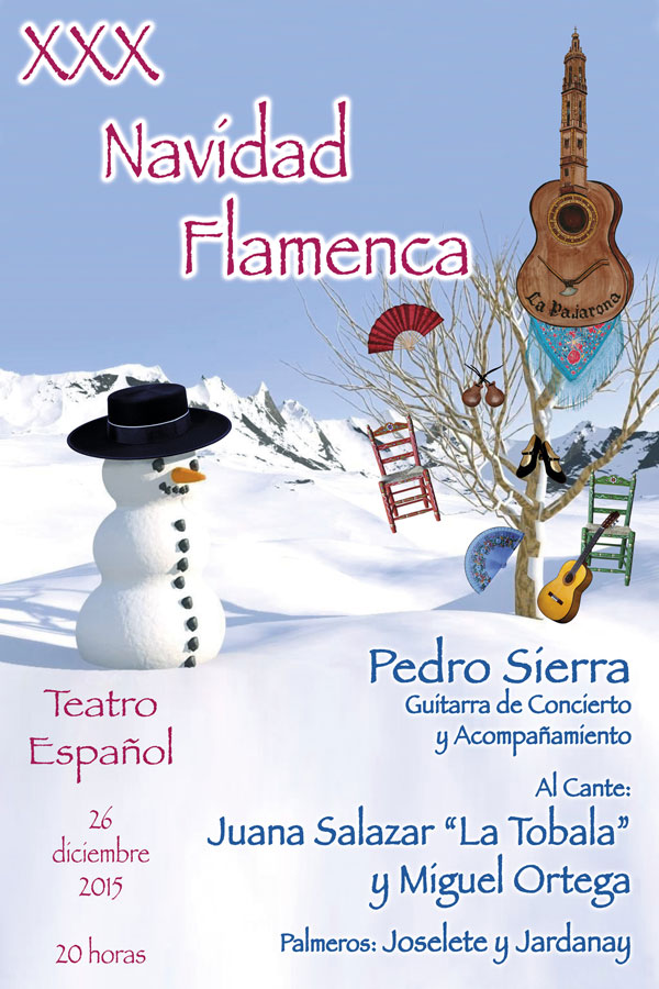 XXX Navidad Flamenca 2015 Peña C. Flamenca La Pajarona