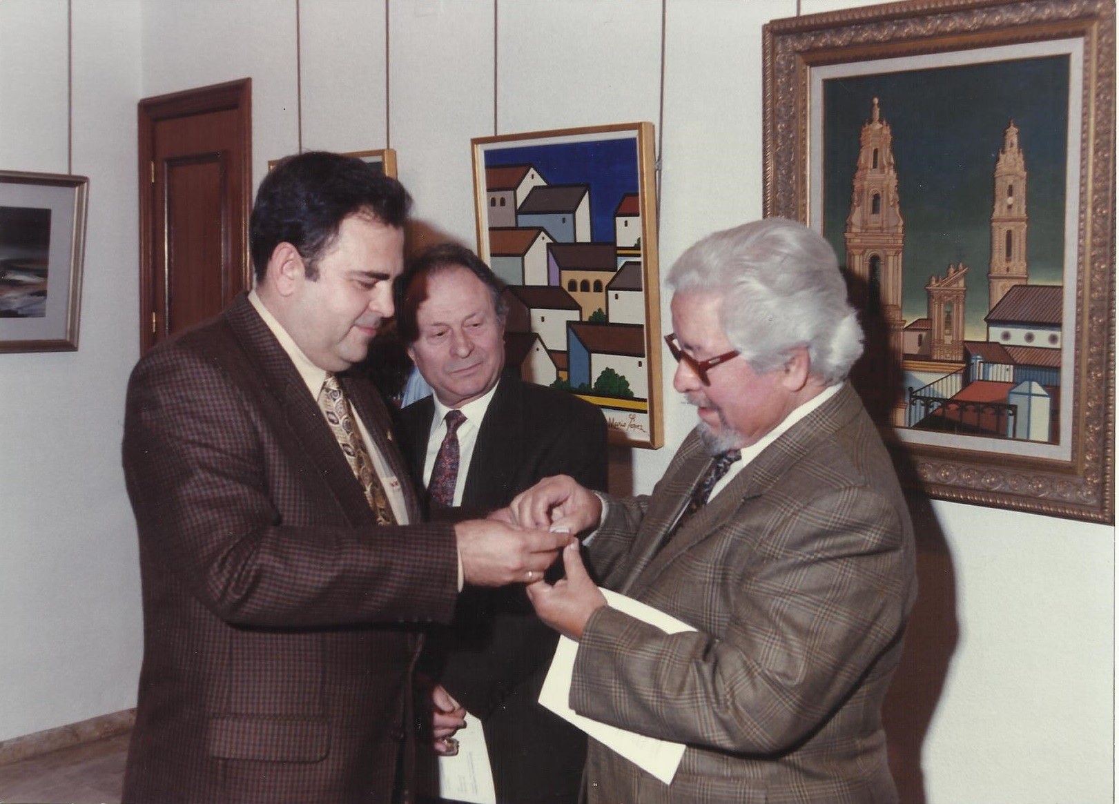Antonio Povedano, Antonio Bujalance y Pedro López (31-10-1997)