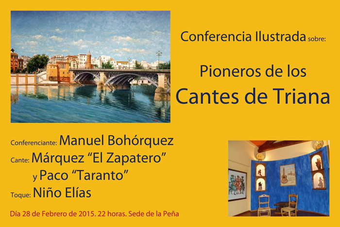 Conferencia Cantes de Triana