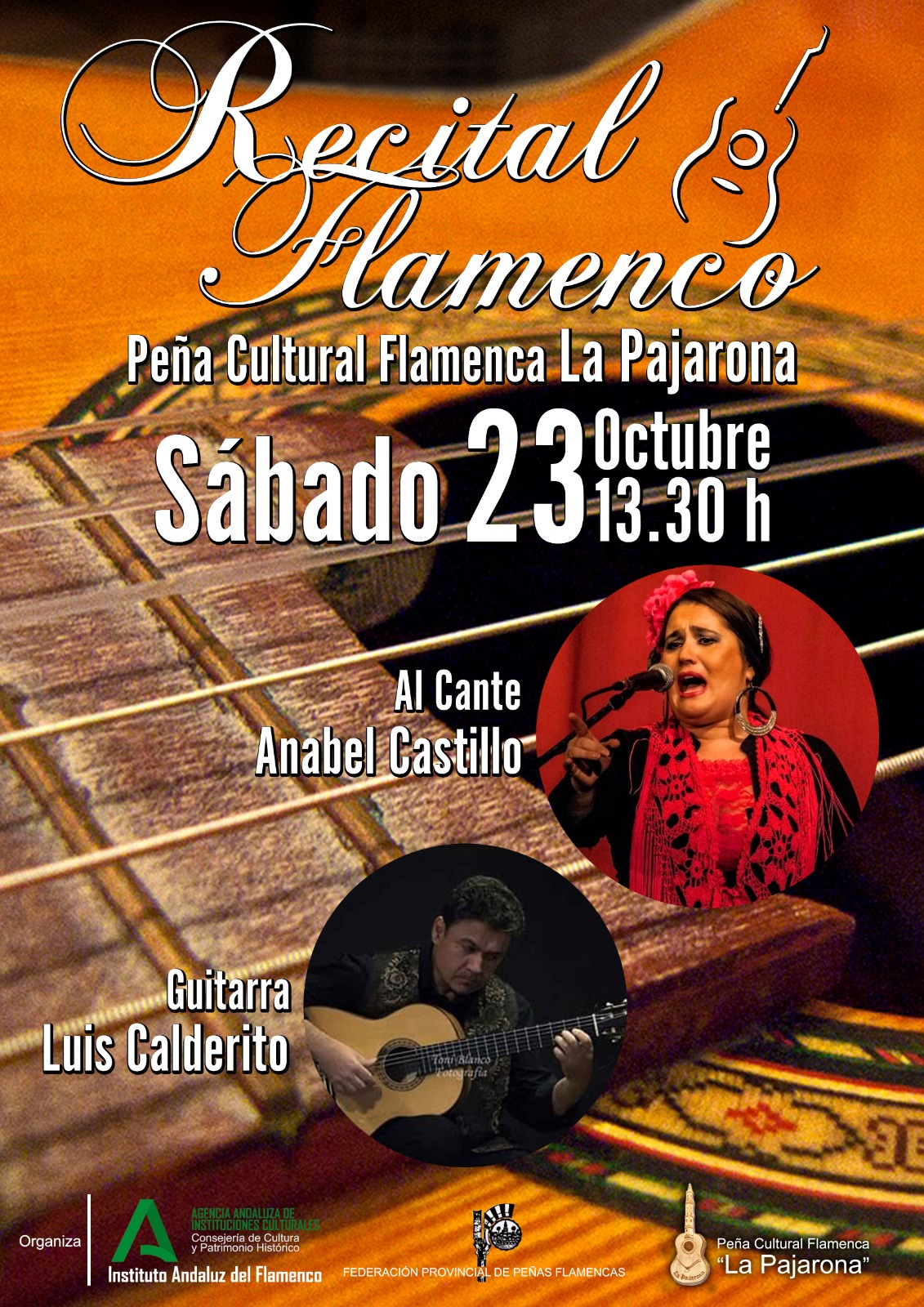 Recital flamenco 23 de octubre de 2021